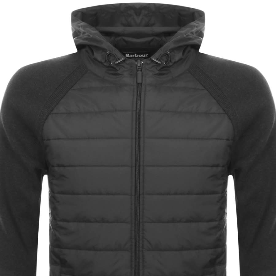 Alternative Image for ProductBarbour International Albie Baffle Jumper Black2